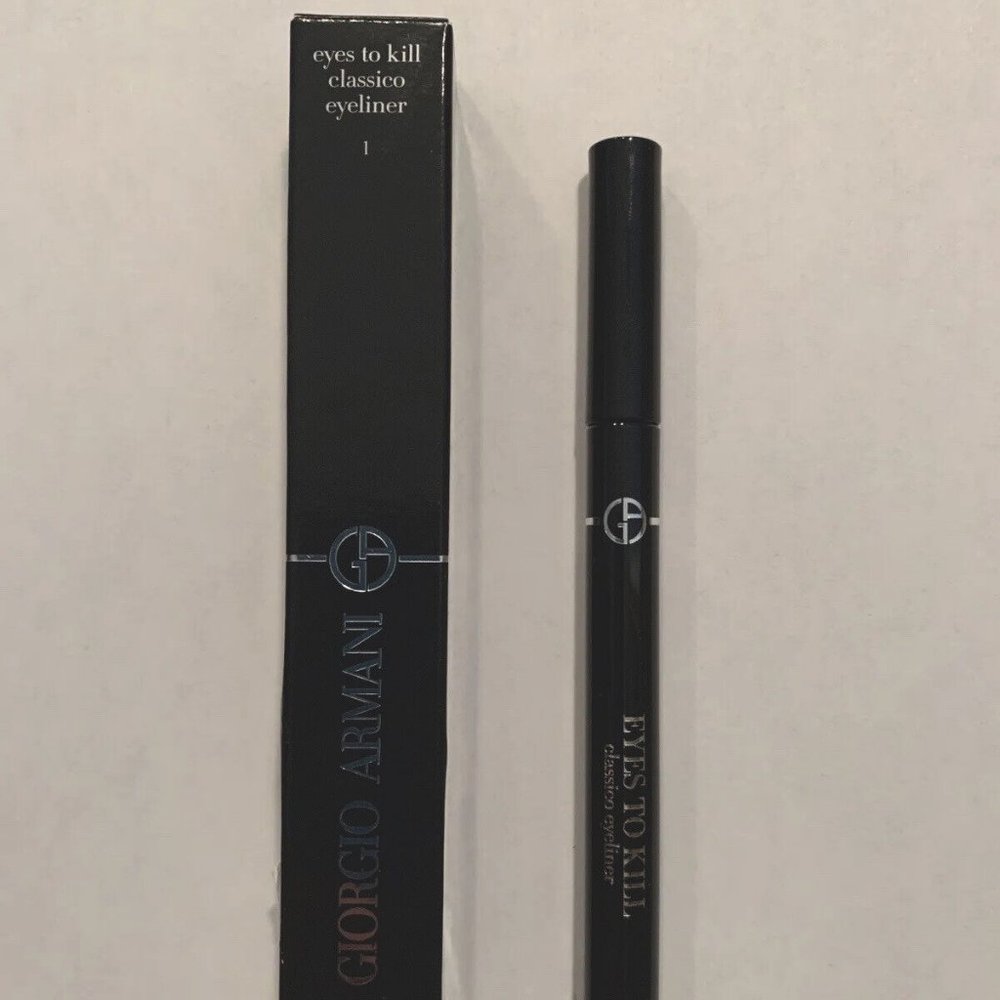 Giorgio Armani Eyes To Kill CLASSICO Eyeliner #1 BLACK 0.056 oz /1.6g New In Box